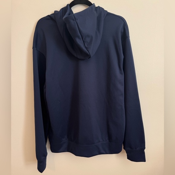 Philadelphia 76ers Nike Navy Spotlight On Court Performance Pullover Hoodie - Picture 4 of 5